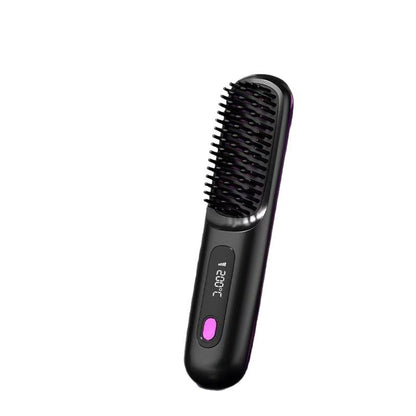 Wireless Hair Straightening Comb with Negative Ion Technology
