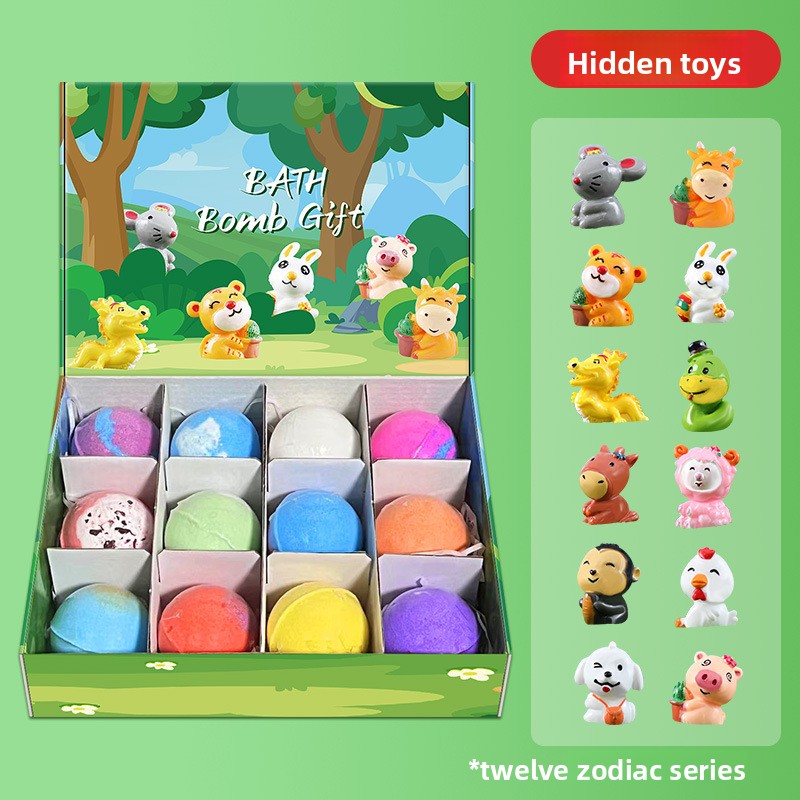 Childrens Fruit Bath Bombs Set