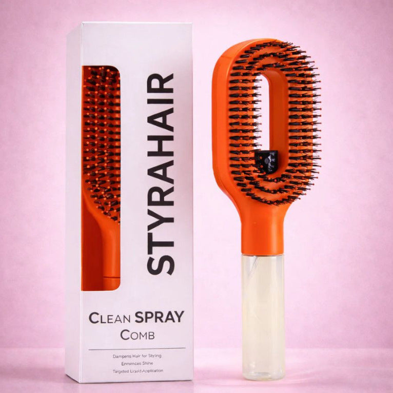 Spray Mist Hair Brush