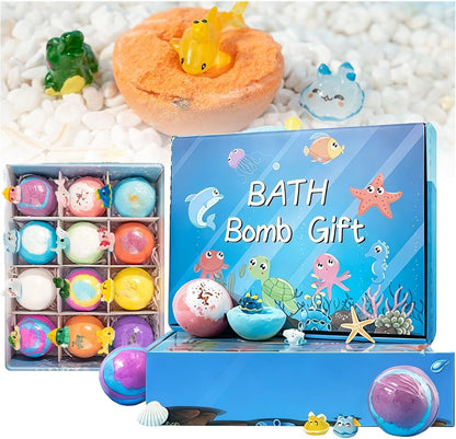 Childrens Fruit Bath Bombs Set