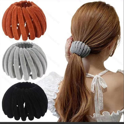 U Shape Hair Clips Flocking Hairpins